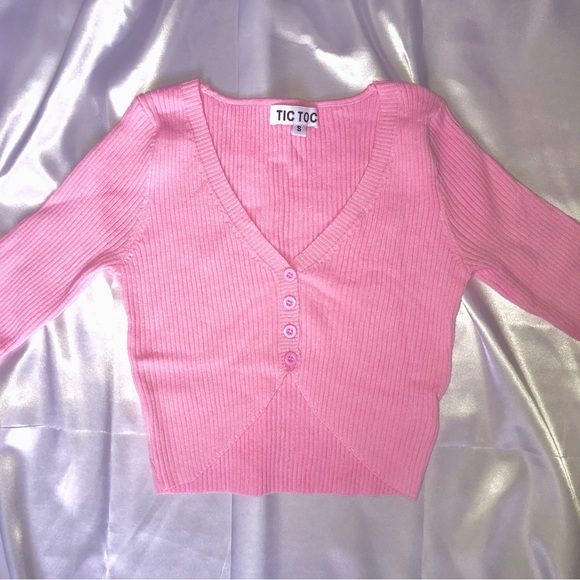 🌸Carina Ribbed Crop Top🌸 - Picture 6 of 6